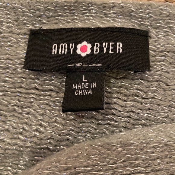 Girls sweater Poncho with fringe - Size L - Picture 5 of 9